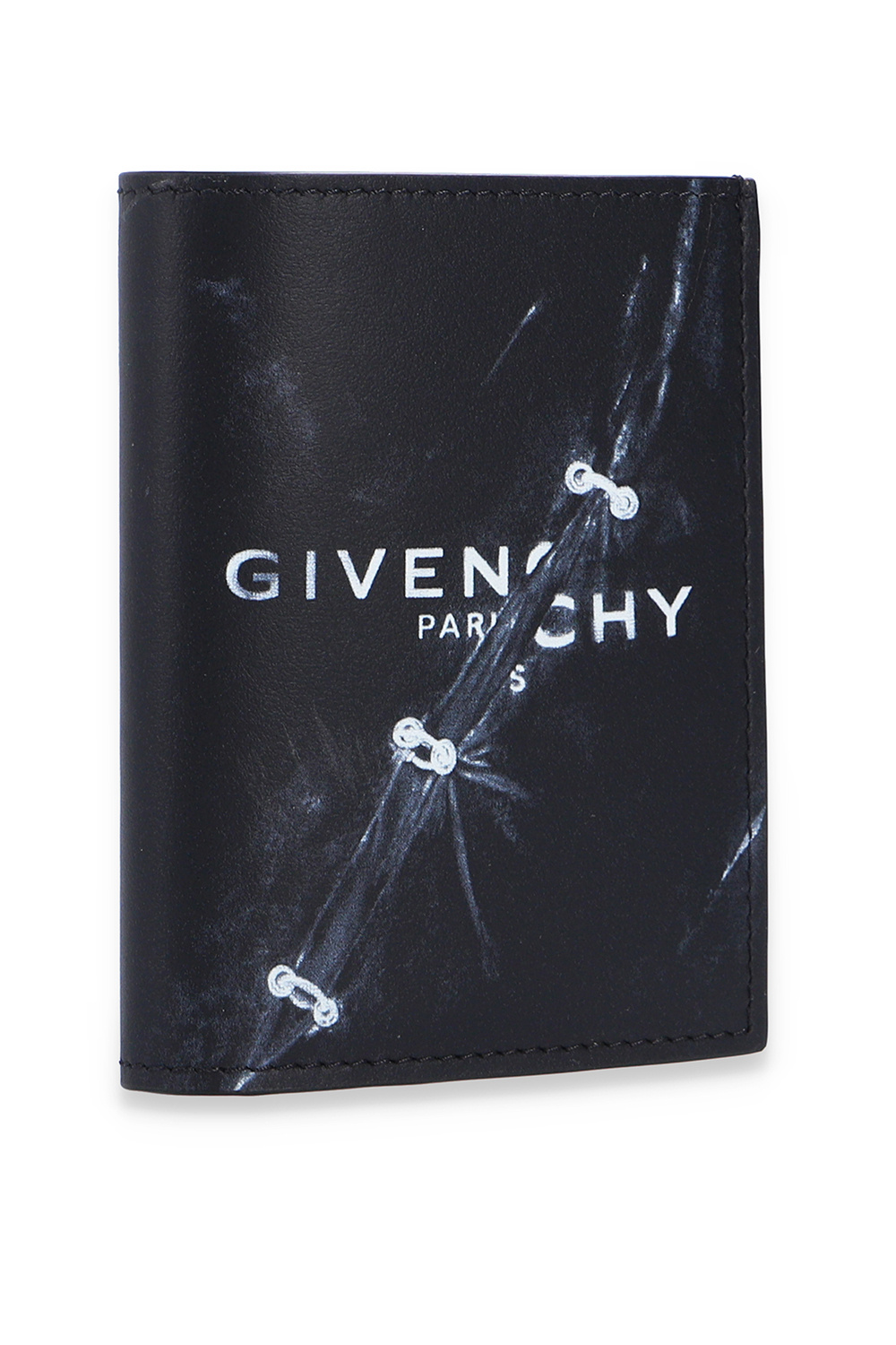 [Givenchy] Logo Card Holder - Black / ☆送料込☆ Buy Givenchy Logo Card Holder 'Black/Green' - BK6099K1WM 013